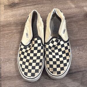Checkered Slip-On Sneakers